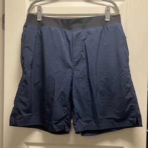 Fabletics Men's Navy Blue Athletic Shorts